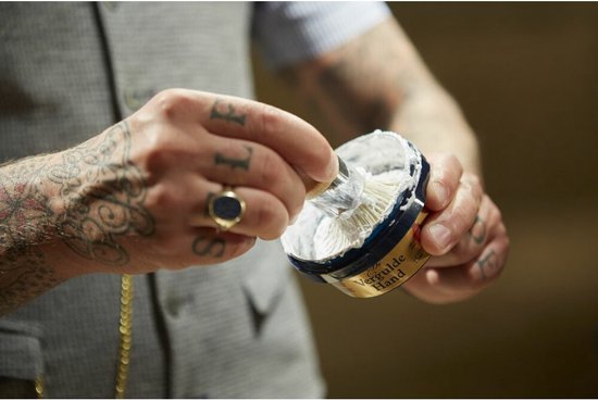 Vergulde Hand Scheerkwast - Voor kappers