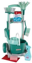 Leifheit schoonmaaktrolley schoonmaakkarretje speelgoed- Schoonmaakset kinderen - groen - vanaf 3 jaar