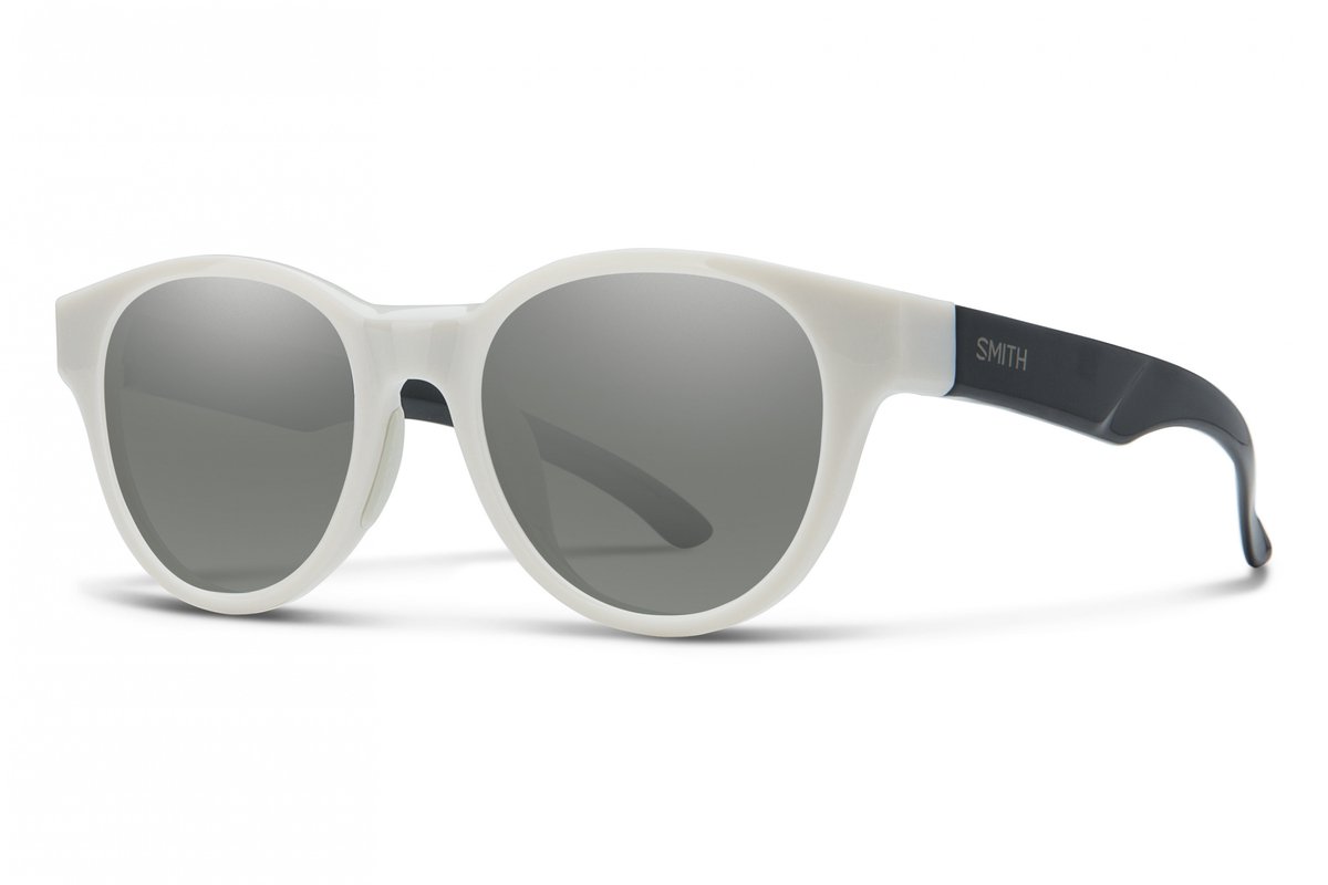 Smith Snare Zonnebril Unisex Grijs Zwart/ Zilver