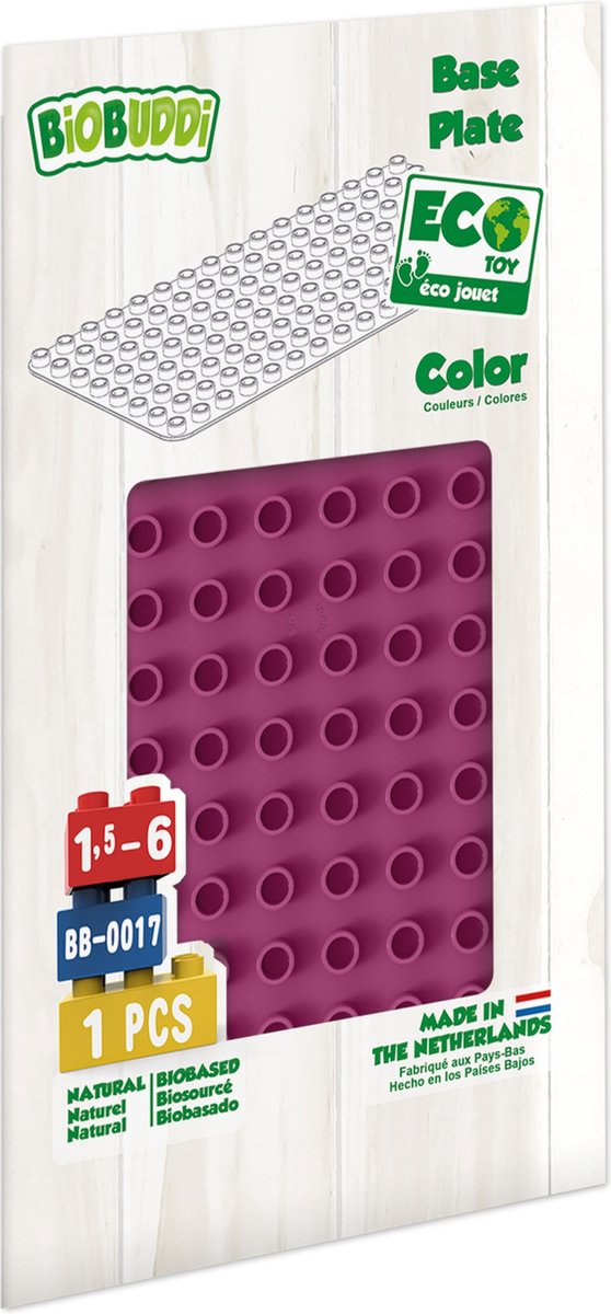 Biobuddi Grondplaat Roze (bb-0017)