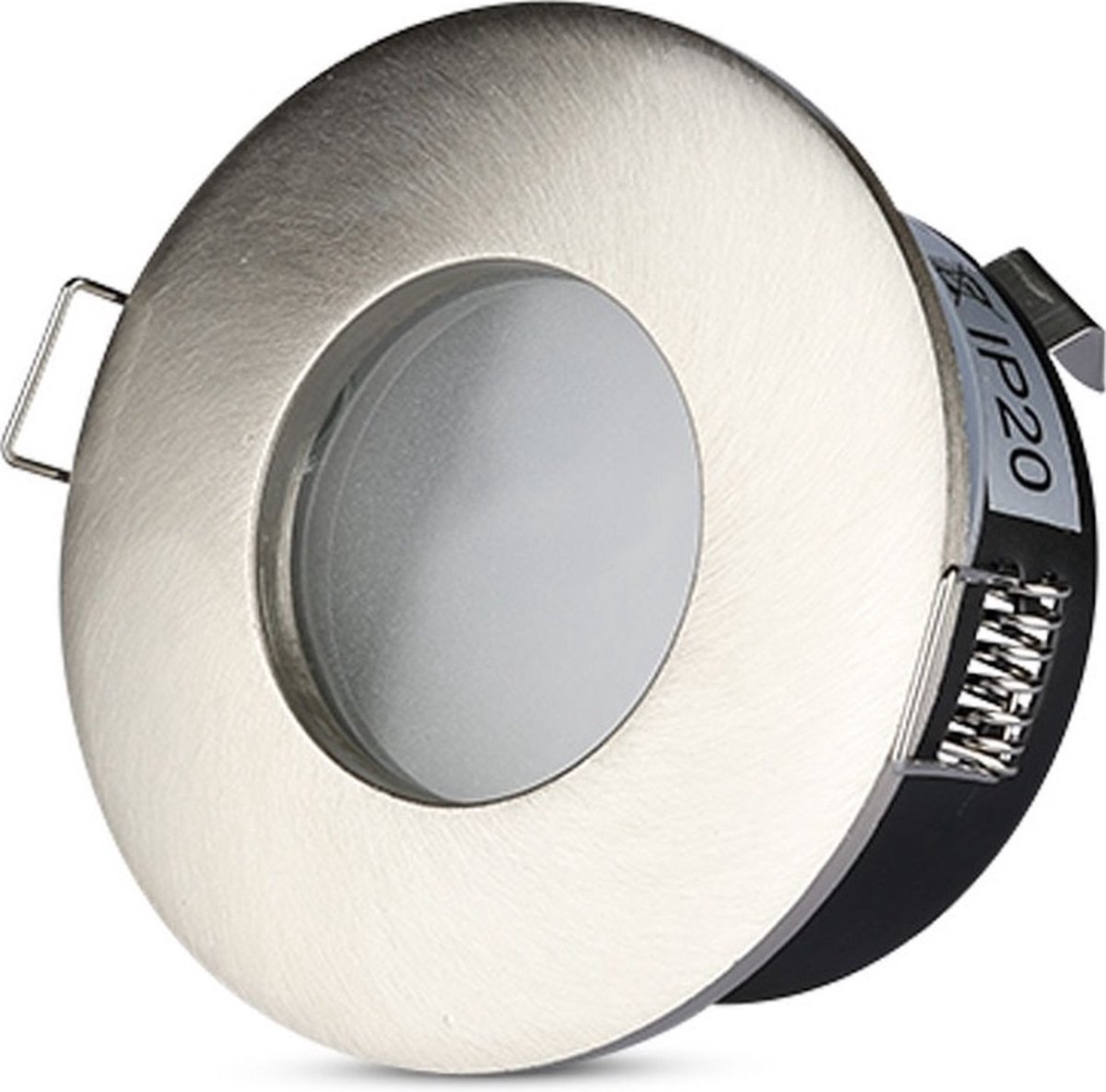 V-TAC VT-787RD-SN LED Spots - Inbouwfitting - GU10 IP54 - IP54 - Satijn Nikkel