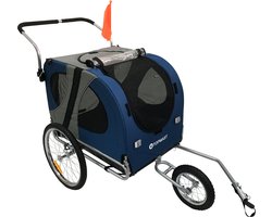 Topmast Easy Flow Hondenfietskar - Met Jogger Functie - Opvo