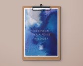 Studio Sara - Verjaardagskalender - Klembord - Aquarel - Ophangbare Wandkalender - Sterrenbeeld Kalender -