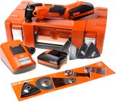 Fein AMM500 Multimaster Top 18V Li-ion accu multitool set (2x 3.0Ah accu) + 30 delige accessoireset in koffer