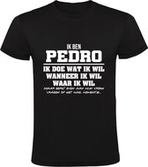 Pedro Heren t-shirt | verjaardagkado | verjaardag kado | grappig | jarig | cadeau | Zwart