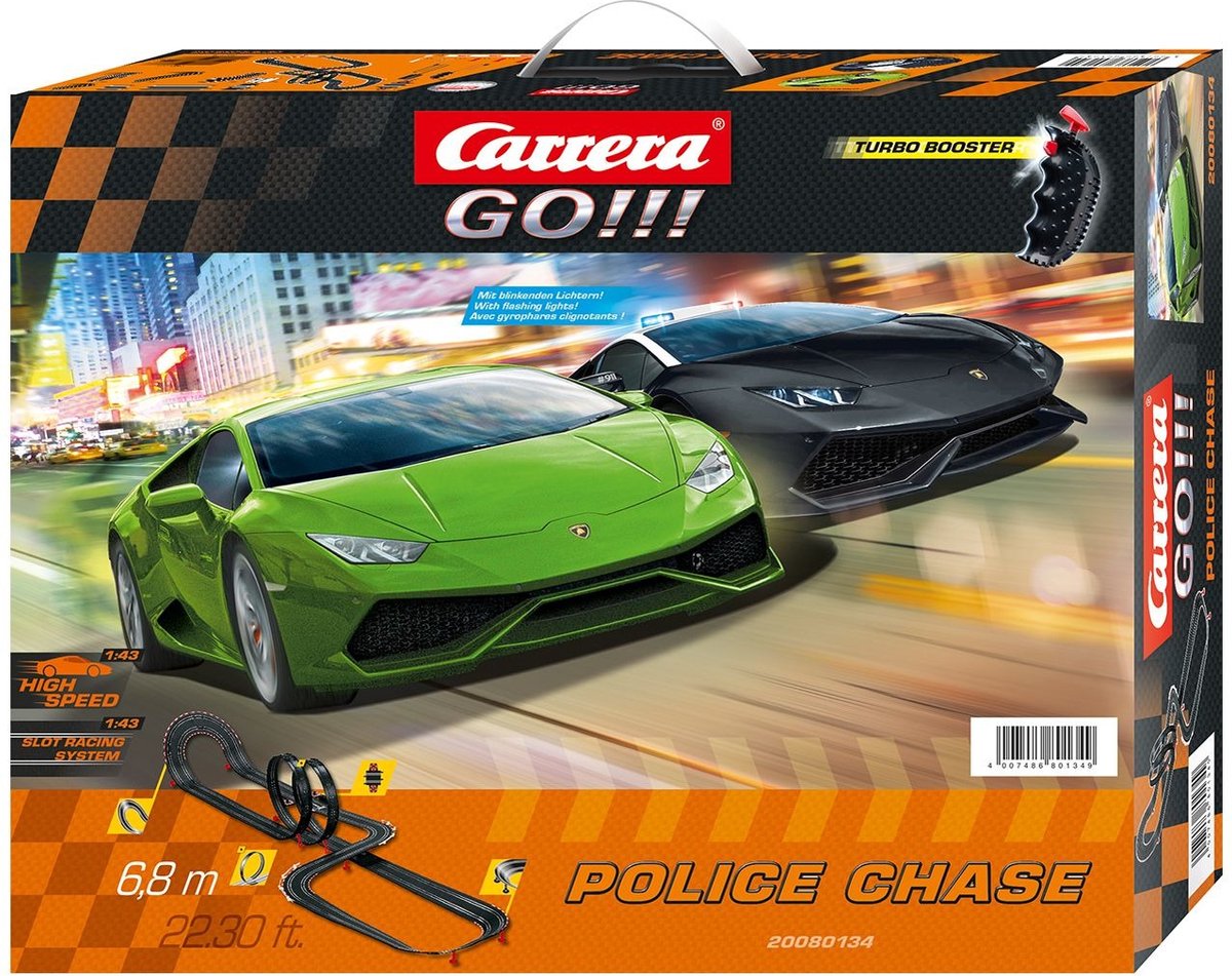 Carrera Go!!! Police Chase - Racebaan Lamborghini Huracan 