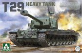 1:35 Takom 2143 U.S. Heavy Tank T29 Plastic Modelbouwpakket