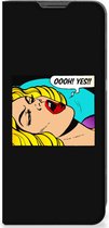 Hoesje OnePlus 10 Pro Bookcase Popart Oh Yes