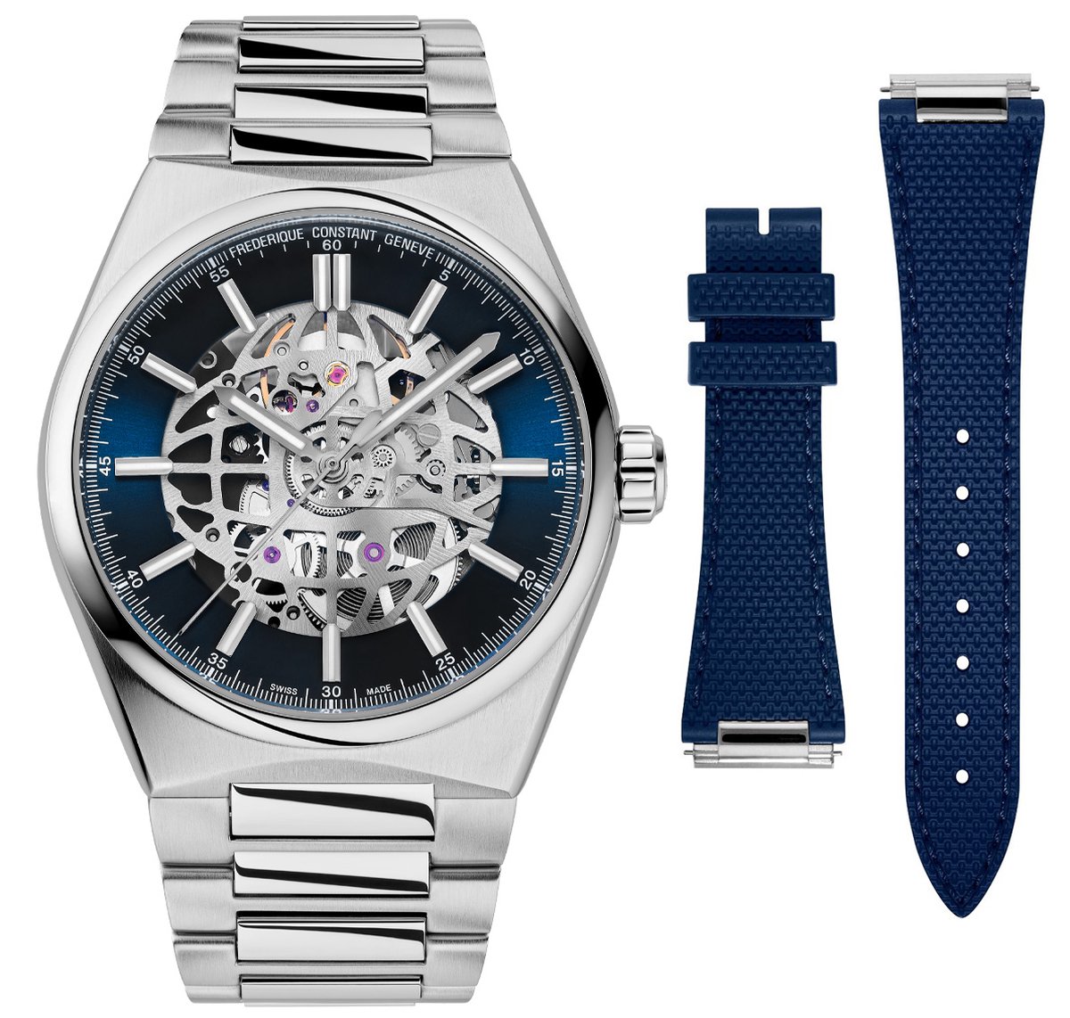 Frédérique Constant Highlife FC-310NSKT4NH6B Horloge - Staal - Zilverkleurig - Ø 41 mm