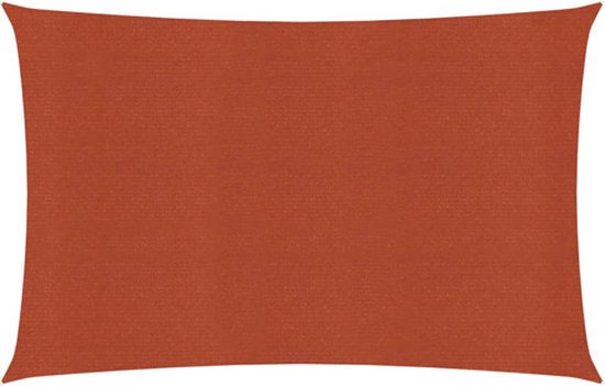 VDXL Zonnezeil 160 g/m² 2x4,5 m HDPE terracottakleurig