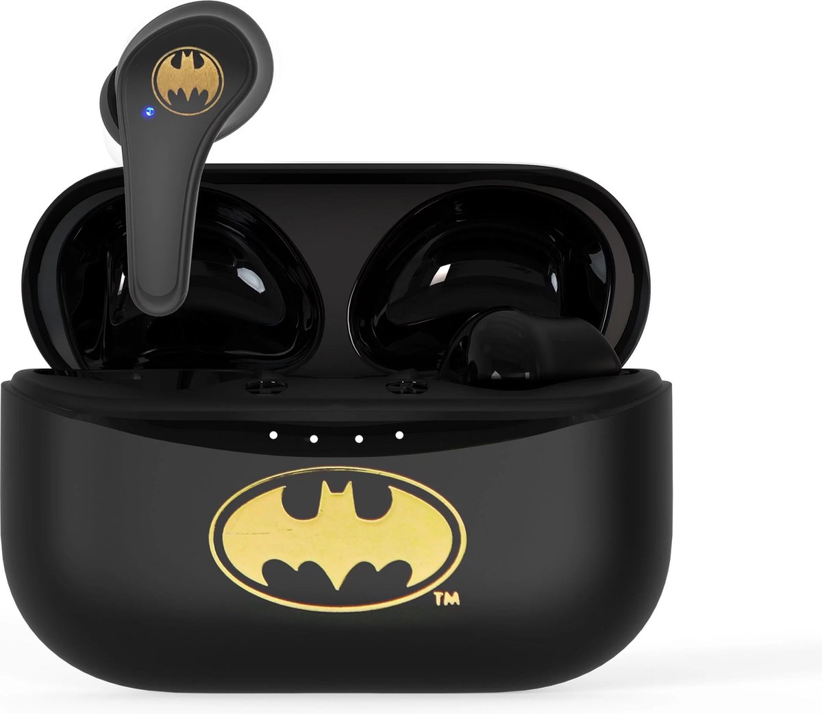 Batman - TWS earpods - oplaadcase - touch control - extra eartips