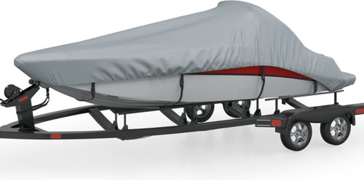 vidaXL - Boothoes - grijs - 427-488 - cm - (lengte) - 173 - cm - (breedte)