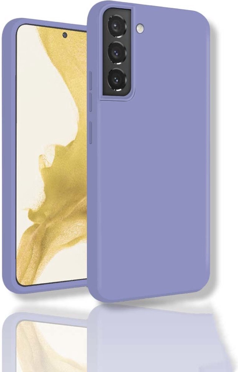 oTronica Hoesje Geschikt Voor Samsung Galaxy S22 hoesje - Backcover - Lavendel