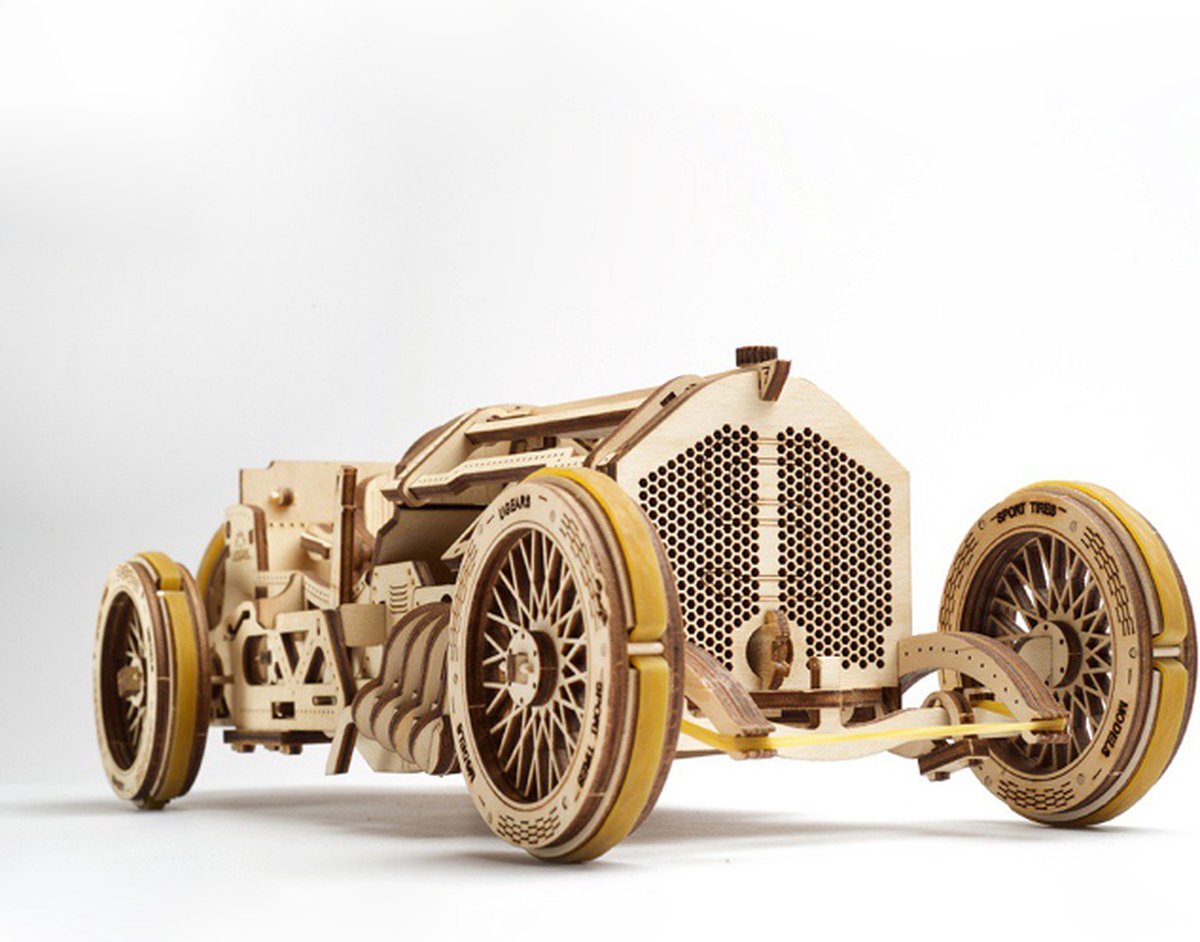 UGEARS Houten 3D Model - U-9 Grand Prix Car — afbeelding 8