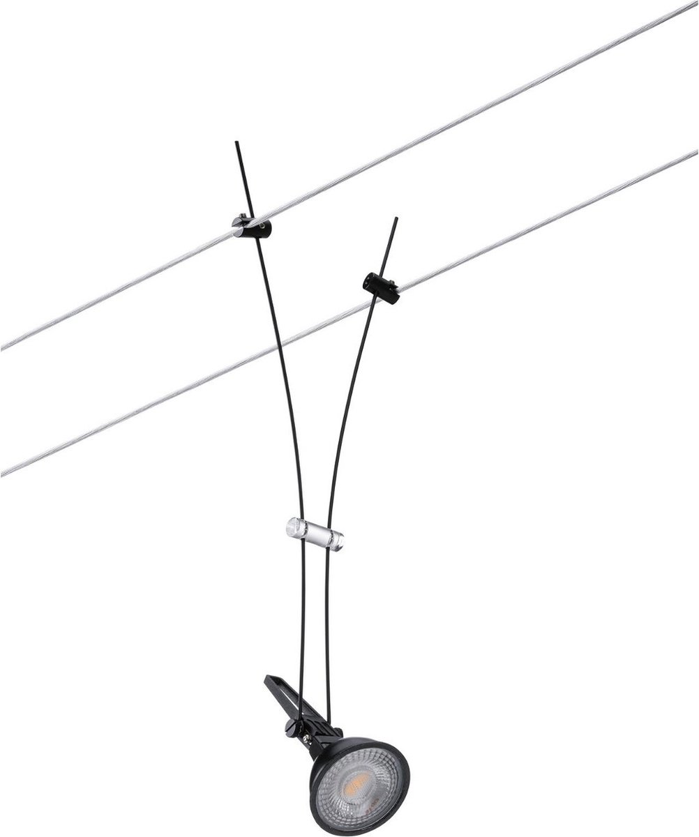Paulmann 12V-kabelsysteem lamp GU5.3 Zwart (mat)