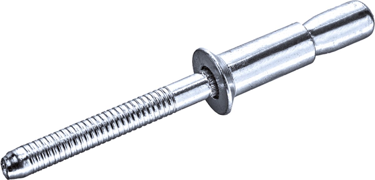 GOEBEL® - 250 x Constructie blindklinknagels (Ø x L) 4,8 x 13 mm - Alu Aluminium AlMg 5 (5056 A) / Alu Aluminium - Verzonken kop - GO-LOCK - 7773504813 - Popnagel