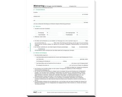 RNK Verlagformulier 'Verhuurcontract voor garages, DIN A4