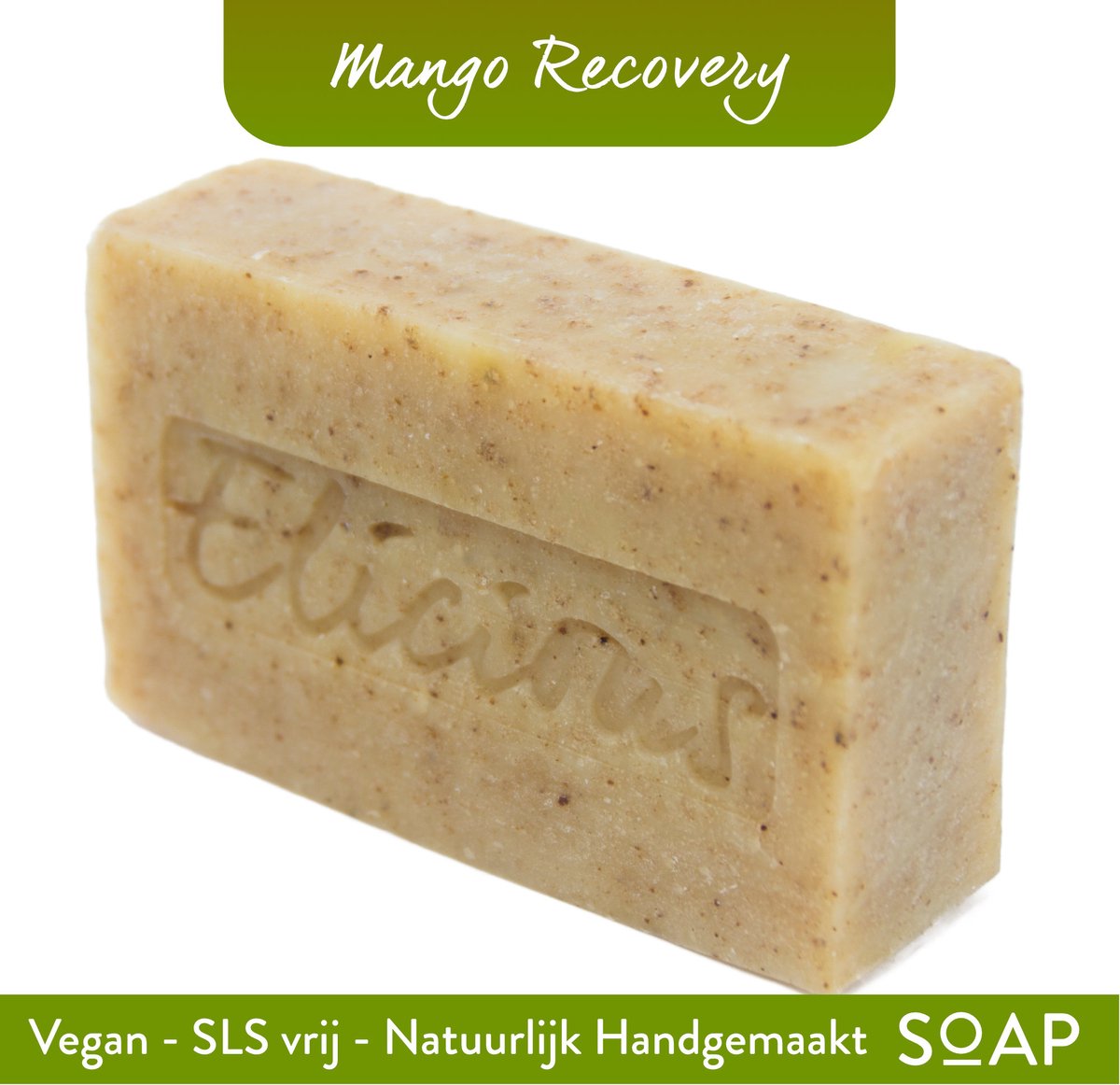Goedkoopste Elicious® - Natuurlijke Zeep - Mango - Handgemaakte Zeep - Biologisch Afbreekbaar - Handzeep - Douchezeep - Halal - Plasticvrij - Alcoholvrij - Vegan - Dierproefvrij - 100gr