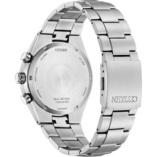 Citizen  CA7090-87X Horloge - Titanium - Zilverkleurig - Ø 43 mm