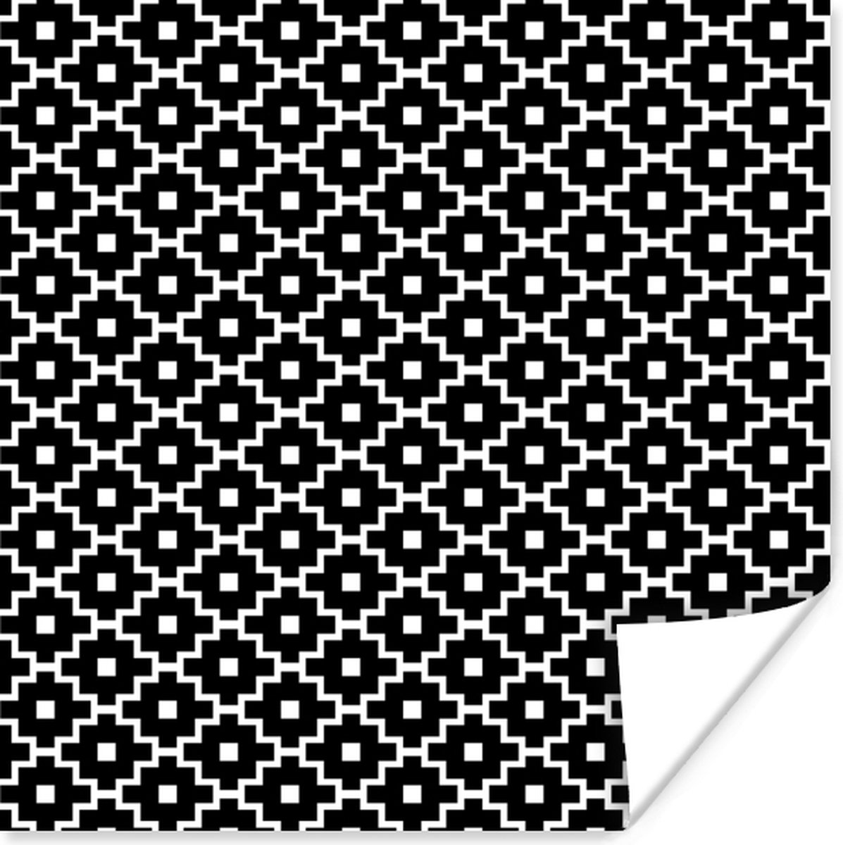 Poster Vormen - Abstract - Patroon - 30x30 cm