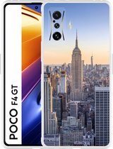 Xiaomi Poco F4 GT Hoesje Skyline NY - Designed by Cazy