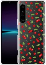 Sony Xperia 1IV Hoesje Kersen Designed by Cazy