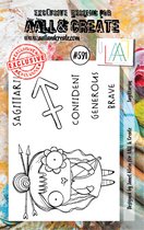AALL & Create Stamp Sagittarius AALL-TP-591 7,3x10,25 cm