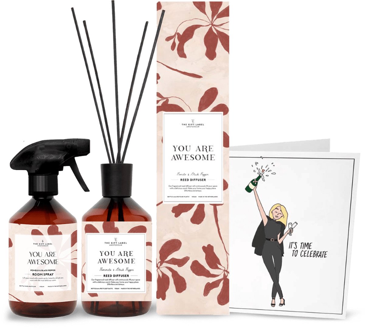 The Gift Label - Gift set - Time to celebrate.