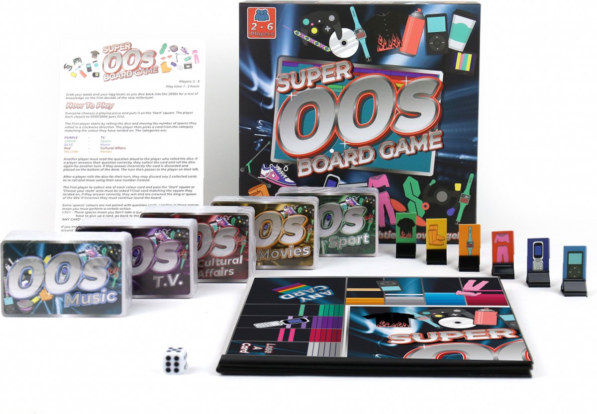 Gift Republic Super 00s Bordspel