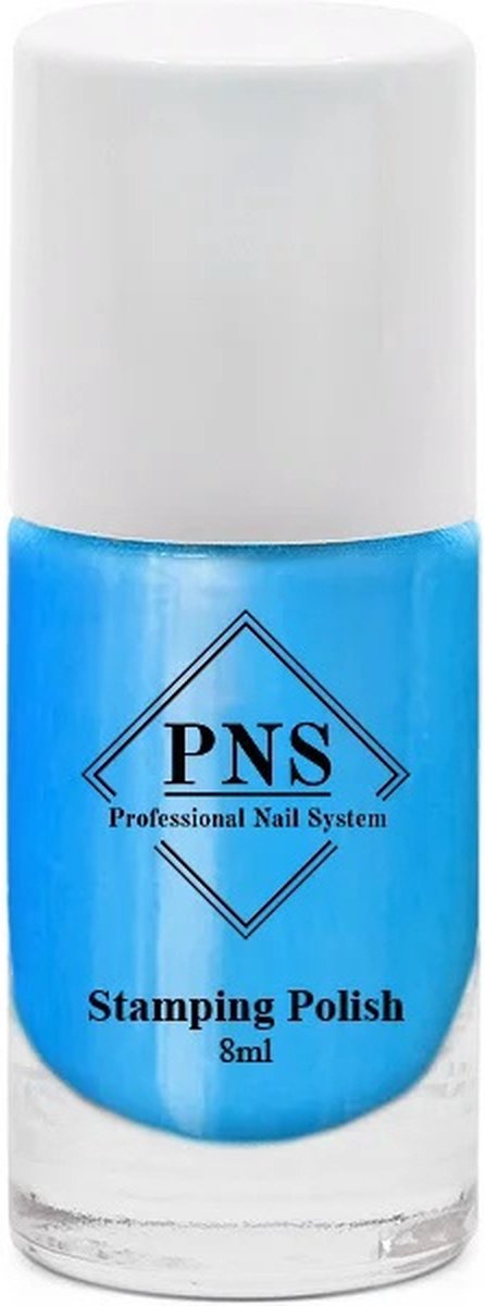 Goedkoopste PNS Stamping Polish 103 Parelmoer Blauw