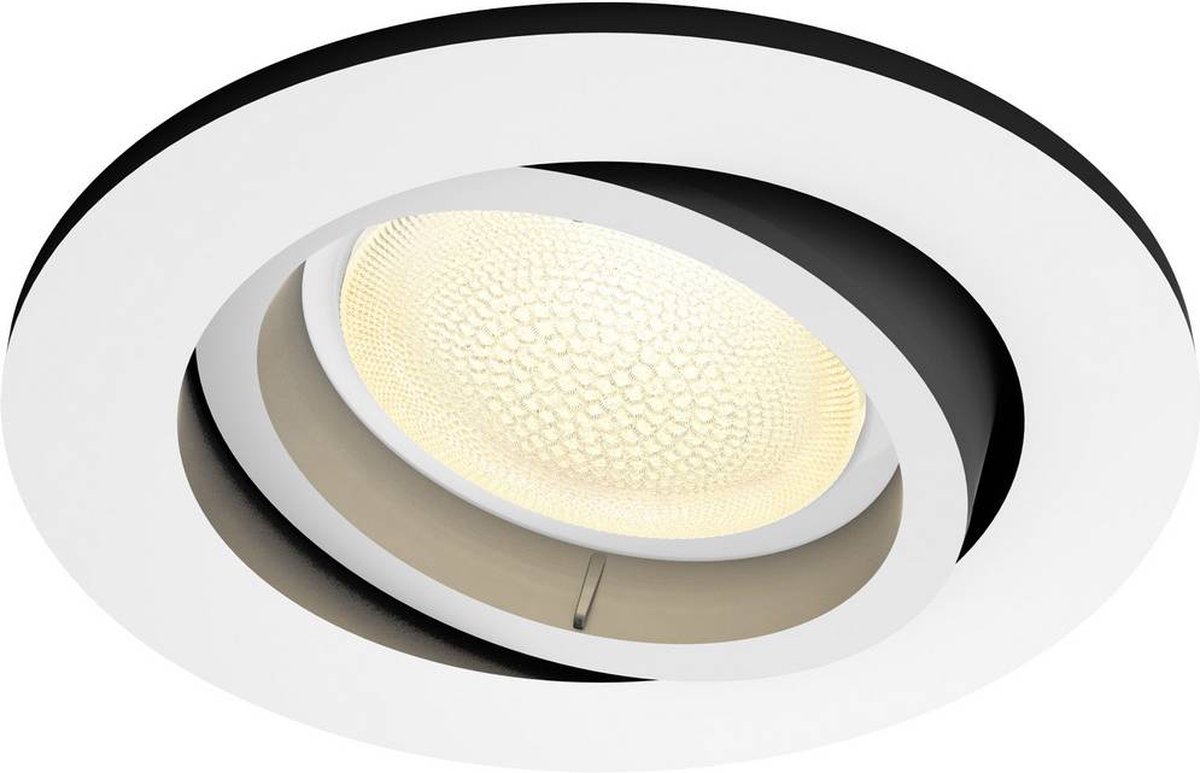 Philips Hue Centura Recessed Spotlight - White And Color Ambiance - 1 Light Point - White - Bluetooth