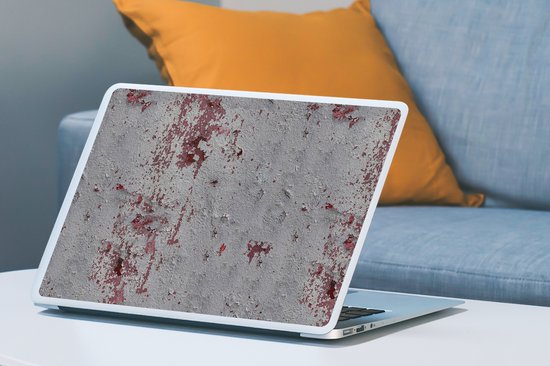 Sticker ordinateur portable - 17,3 pouces - Rouille - Métal - Vintage - Motif