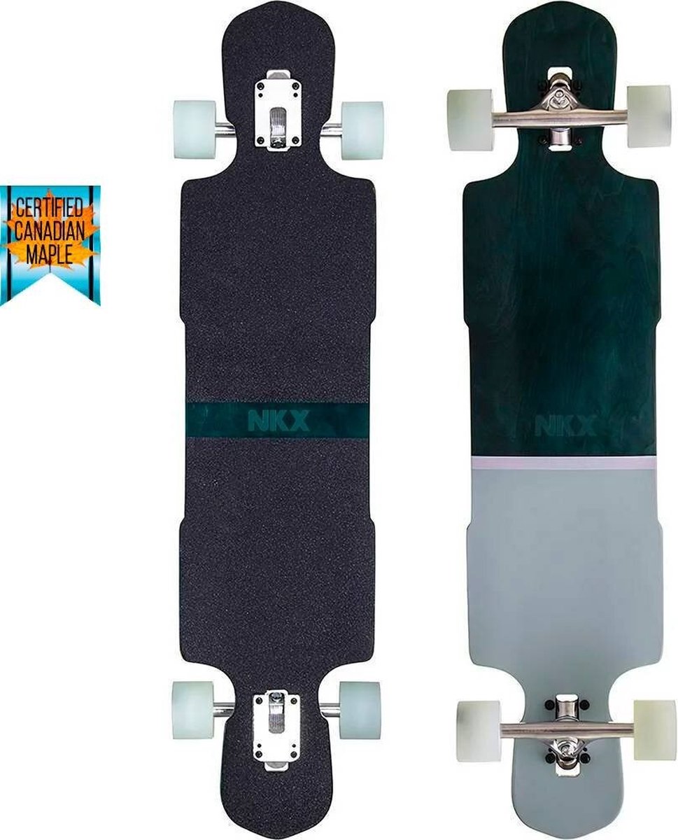 NKX City Action longboard 39 freeride Turquoise