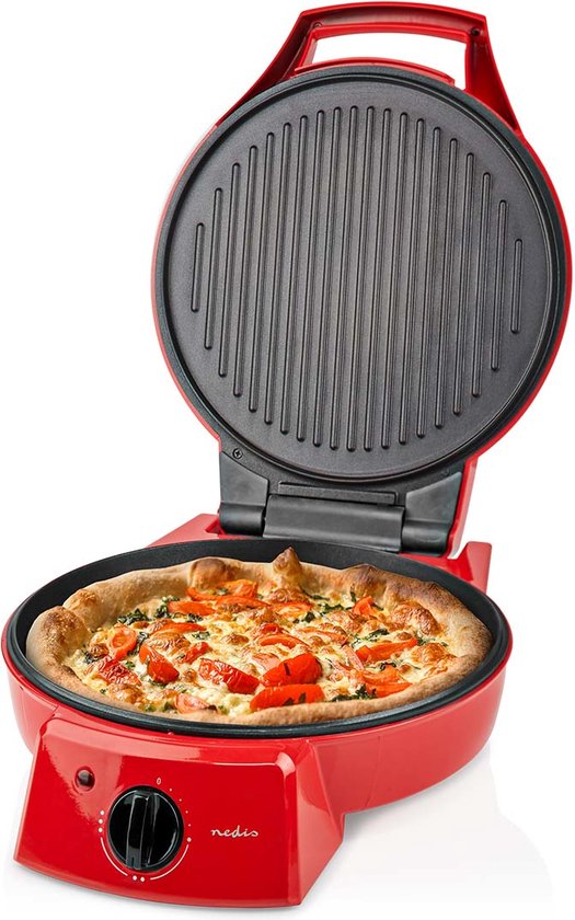 Nedis Pizzamaker & Grill 30 cm - 1800 W - Pizza Oven met Thermostaat — afbeelding 2