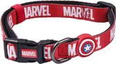 Dog collar Marvel M/L Red