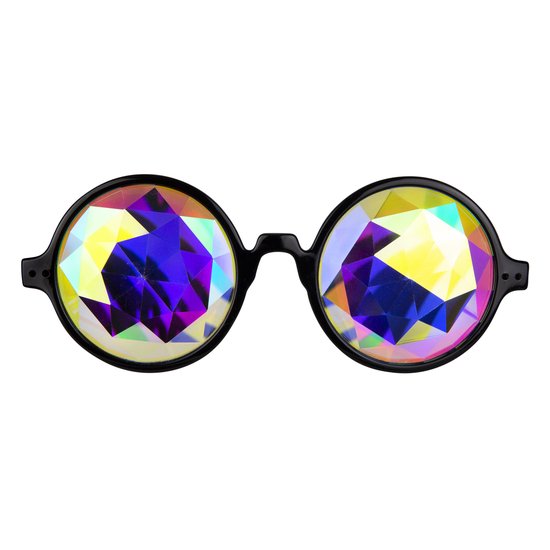Rave Zonnebril - Festival Glasses - Caleidoscoop bril - Techno bril -  Feestbril -... | bol.com