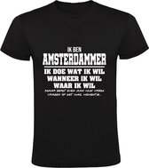 Amsterdammer Heren t-shirt | verjaardagkado | verjaardag kado | grappig | jarig | Amsterdam | 020