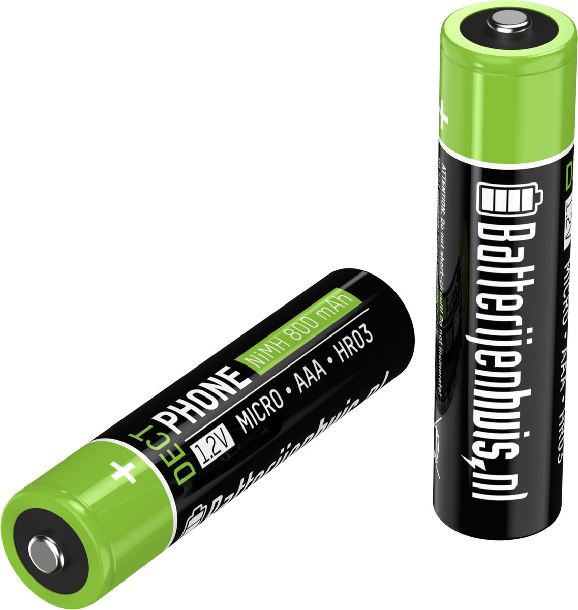 Powerowl 2800 mAh AA-batterij, oplaadbare batterij, lage zelfontlading, 1200 cycli, oplaadbare Ni-MH batterijen, 1,2 V, AA oplaadbaar (8 stuks