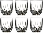 RCR Trix Tumbler Whisky 40cl - Set de 6 pièces - Cristalleria Italiana