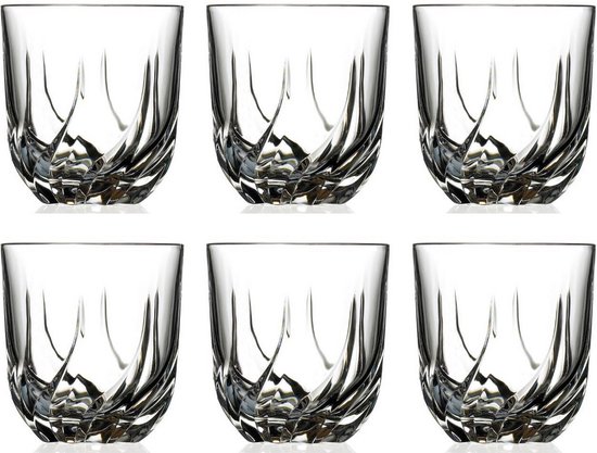 RCR Cristalleria Italiana Timeless - Set De 6 Coupes Martini Verre