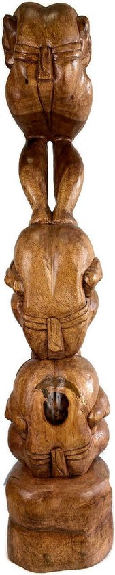 sculpture sur bois bali / sculpture sur bois à vendre / idées de sculpture  sur bois /... | bol.com