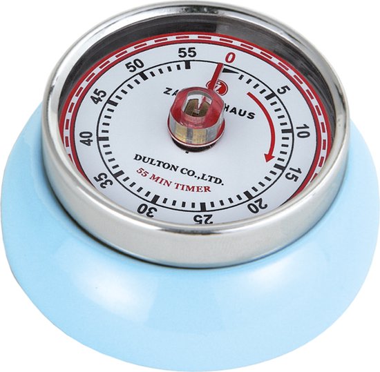 Zassenhaus Timer Speed kookwekker - Blauw