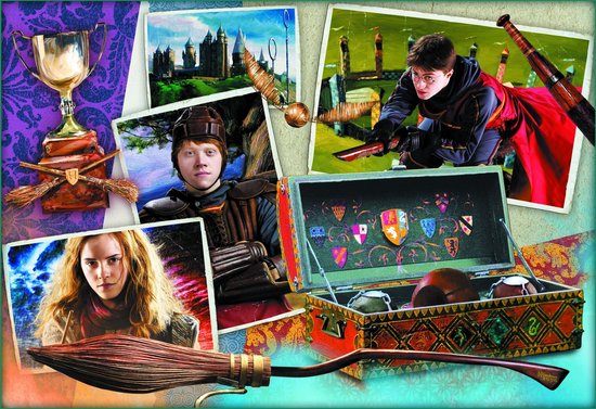 Puzzle 10 en 1 Trefl Harry Potter - 20/35/48 pièces