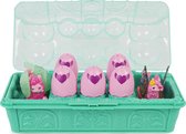 Hatchimals - PACK AVENTURE 10 FAMILLE SURPRISE LAMAS - Boîte Oeufs 10 Figurines à Collectionner - Transport facile - Thème Famille Lamas Fleuristes - Jouet enfant 5 Ans et +