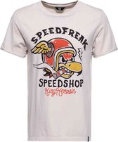 King Kerosin Heren Tshirt -L- Speedfreak Multicolours