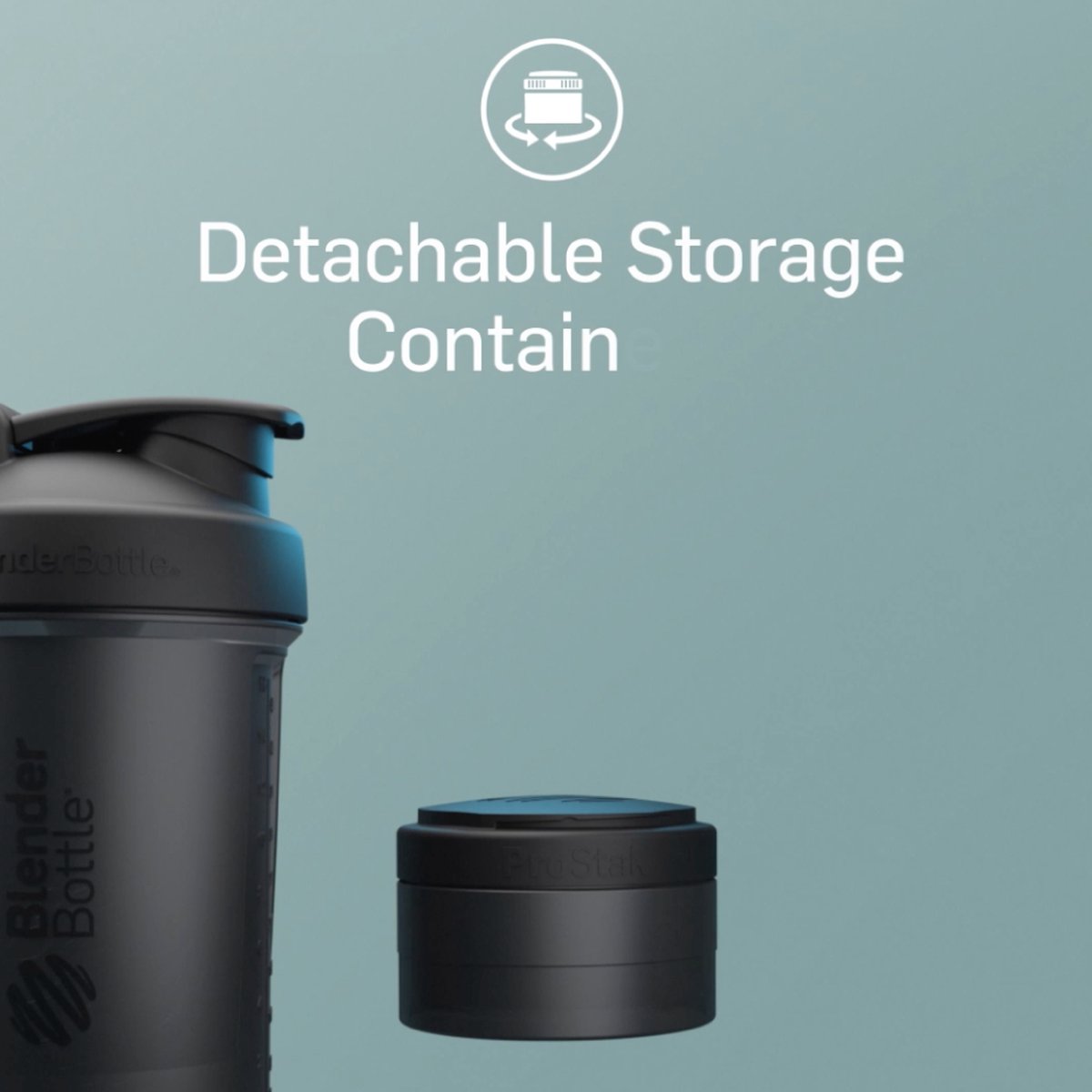 BlenderBottle - ProStak® Pro Shaker 650ml - The Protein Pick and Mix