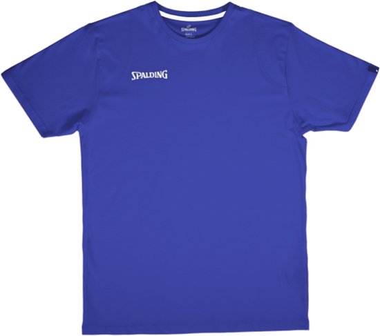 Spalding Essential T-Shirt Kinderen - Royal | Maat: 140