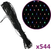 vidaXL Kerstnetverlichting 544 LED's binnen/buiten 4x4 m meerkleurig