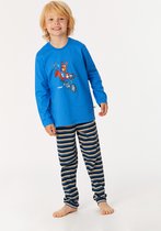 Woody pyjama jongens - blauw - eekhoorn - 222-1-PLS-S/832 - maat 164