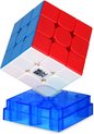 Afbeelding van het spelletje GTS3M | Professionele Rubiks Cube | Magnetische Kubus | Speed Cube | Met Accessoires En Gereedschap | Giftbox | Sticker - Vrij  | 3X3X3 | Blauw Basis